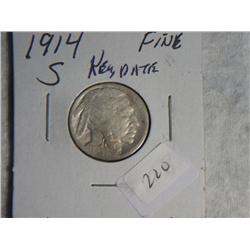 1914-S BUFFALO NICKEL