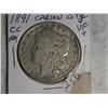 Image 1 : 1891-CC MORGAN DOLLAR