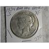 Image 1 : 1934-S PEACE DOLLAR