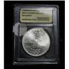 Image 1 : 2002-p Olympic Salt Lake Uncirculated Commemorative Dollar Graded ms70