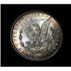 Image 2 : Beautiful Rainbow rim toned 1886-p Morgan Dollar Grades Select Uncirculated ms63