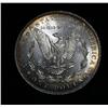 Image 3 : Beautiful Rainbow rim toned 1886-p Morgan Dollar Grades Select Uncirculated ms63