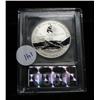 Image 2 : 1995-p Olympic Gymnast Proof Commemorative Silver Dollar Graded PR70 DCAM