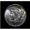Rainbow Toned 1922-s Peace Dollar Grades ms64+ PQ