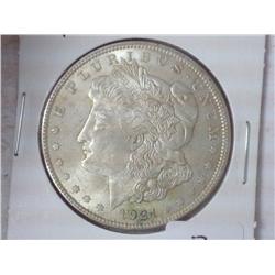 1921 MORGAN SILVER DOLLAR