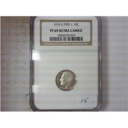 1979-S TYPE I ROOSEVELT DIME NGC PF69 ULTRA CAMEO