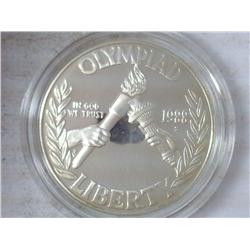 1988 US OLYMPIC PROOF US SILVER DOLLAR