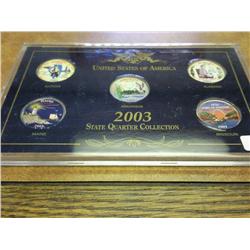 2003 COLORIZED STATE QUARTER COLLECTION (AS SHOWN)