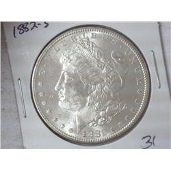 1982-S MORGAN SILVER DOLLAR (UNC)