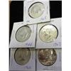 Image 1 : 1965, 66, 67, 68-D & 69-D 40% KENNEDY HALF DOLLARS