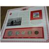 Image 1 : 1951 US YEAR COIN & STAMP SET (SILVER)
