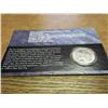 Image 2 : 1989-D CONGRES SILVER ONE DOLLAR & STAMP SET (UNC)