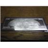 Image 2 : LARGE SIZE $100 NOTE DONE IN SILVER LEAF (COPY)