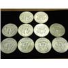 Image 2 : 10 ASSORTED 40% KENNEDY HALF DOLLARS