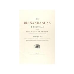 1884., LIBRO: (FACSÍMIL- LOCAL-VASCONGADAS),. GARCIA DE SALAZAR, LOPE:, LAS BIENANDANÇAS E FORTUNAS