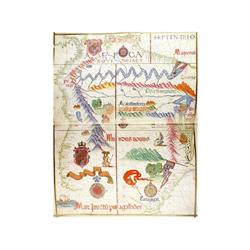 2000,. MAPA: (FACSIMIL),. ATLAS UNIVERSAL., Barcelona: Ed. Moleiro, 2000. Folio mayor. 50 p. aprox.