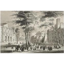 1840 ca., GRABADO: (BARCELONA),. BIBBY, A; PAYNE, B.:, BARCELONA., Litografía, 10,5 x 16 cm. Perfect