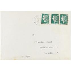 1971-1977., LOTE ADE APROXIMADAMENTE 30 CARTAS DE TARRADELLAS DURANTE LOS PRIMEROS AÑOS DE TRANSICIO