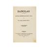 Image 1 : 1863., LIBRO: (LOCAL-GIRONA-BANYOLES),. GIRAL, ENRIQUE CLAUDIO:, BAÑOLAS. NOTICIAS HISTÓRICAS DE EST
