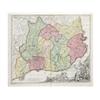 Image 1 : 1735 ca., MAPA: (CATALUNYA),. HOMANNO, IO. BAPT.:, PRINCIPATUS CATALONIAE NEC NON COMITATUM RUSCINON