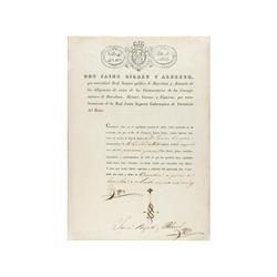 1760-1850., MANUSCRITO: (FARMACIA),. LOTE DE DOCUMENTACION FARMACEUTICA DE LA PRIMERA MITAD DEL S. X