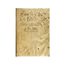 1822-1834., MANUSCRITO: (MALLORCA-TEXTIL),. LLIBRA DE ASIENTO DE LA TENDA DE MESTRA PERA E ANTONI BU