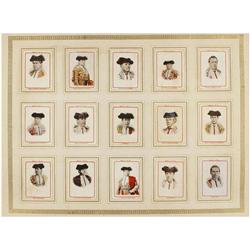 1890 ca., FOLLETO: (COLECCIONISMO),. LOTE DE 2 ALBUMES COMPLETOS DE SERIES DE COLECCIONES DE CAJAS D