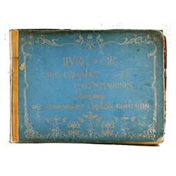 1870 ca., CROMOS: LIVRE D´OR DES CELEBRITES CONTEMPORAINES. EDITIONS DU CHOCOLAT GUERIN-BOUTRON., Al