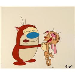 Animation Cel Poor Ren Original Ren and Stimpy Cartoon