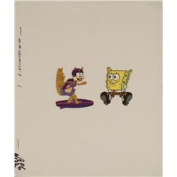 Cel Animation Nothing But Air Spongebob Original Art