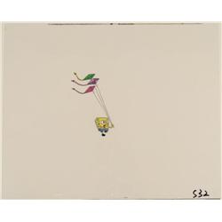SpongeBob Original Cel Production Three Kites Art Suit