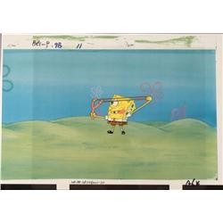 Slingshot Production Background SpongeBob Cel Original