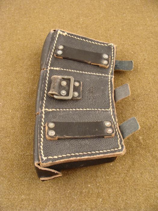 WWII German Leather Ammo Pouch Strong style RBNr