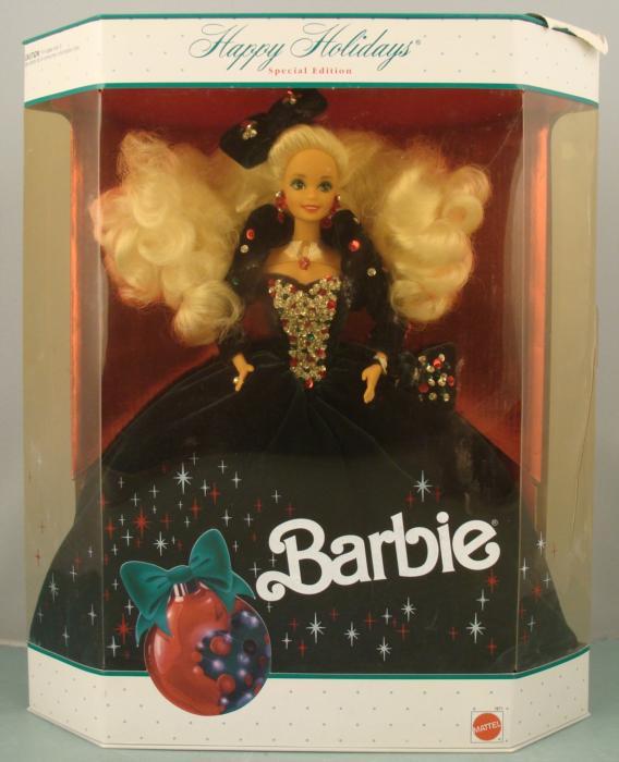 barbie happy holidays 1991