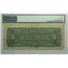 Image 2 : 1886 Five Dollars   Bank of British North America, 55-22-02, PMG F-15, Stikeman, Letter A, serial 11