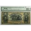 1898 One Dollar, DC-13c, PMG DC-13c, Boville, ONE's Inward, Series S, Letter A, serial 168984.