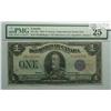 Image 1 : 1923  One Dollar, DC-25k, PMG VF-25, McCavour Saunders, Purple Seal, Group 1, Letter C, serial C6133
