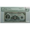 Image 1 : 1935  Two Dollars French, BC-4, PMG VF-30, Osborne Towers, Letter B, serial F233211.