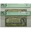 Image 1 : 1954  Twenty Dollars Devil's Face, BC-33a, PCGS VF-30, serial A/E1188584 & BC-33b, PCGS VF-25, seria
