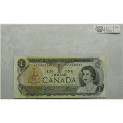 1973  One Dollar Replacement,  BC-46aA, UNC, Lawson Bouey, serial *GY6045563.