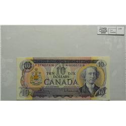 1971  Ten Dollars  Replacement, BC-49bA, Choice UNC, Bouey Rasminsky, serial *DK3037510.