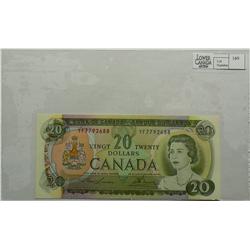 1969  Twenty Dollars , BC-50b, Choice UNC Lawson Bouey, serial YF7792688.