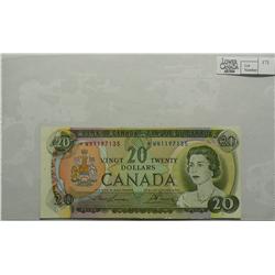 1969  Twenty Dollars  Replacement, BC-50bA, UNC, Lawson Bouey, serial *WN1197135.