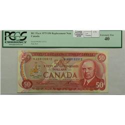 1969  Fifty Dollars  Replacement, BC-51aA, PCGS EF-40, Lawson Bouey, serial *HB3132312.