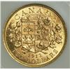 Image 2 : Canada Gold 1913, 10 Dollars, graded NGC MS-63.