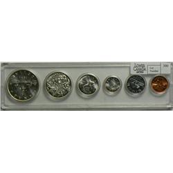 1953, year set in whitman clear holder, Mix NSF & SF.