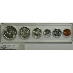 1953, year set in whitman clear holder, Mix NSF & SF.