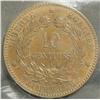 Image 2 : 1894A, graded CCCS AU-50, France 10 centimes.