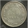 Image 2 : Newfoundland 50 Cents 1888, graded CCCS VF-20.