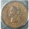 Image 1 : Cent 1876H, graded PCGS SP-65 Red & Brown.